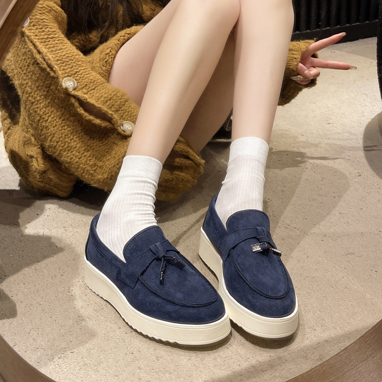Rubber Platform Peas Oversized